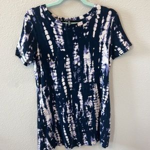 Comfy tye die Ellen Tracy Dress .... Dress is 94% Pina Cotton & 6% spandex